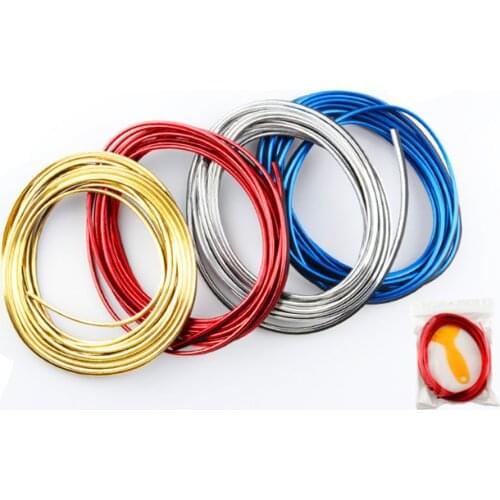 Car Interior Moulding Trim Strip Door Gap for Volkswagen GTI VW Tiguan Car accessories CC GOLF 7 Golf 6 MK6 Polo