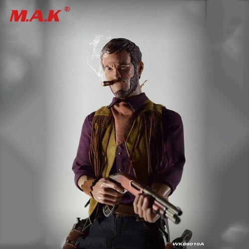 Free Shipping 1/6 Scale Male Full Set Action Figure WK89010A Western Story Redhead Danny Collectible Figure Model Toys for Gift