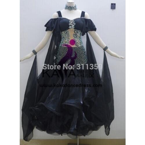 KAKA DANCE B1426,New Dance Wear Ballroom Standard Dance Dress,Waltz Competition Dress,Women,Ballroom Dance Dress