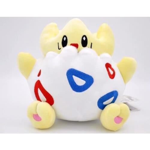 Kawaii Pokemon Togepi Cartoon Anime Plush Doll Cute Togepi Cartoon Plush Doll Soft Stuffed Children Kids Toys 10/15/20cm