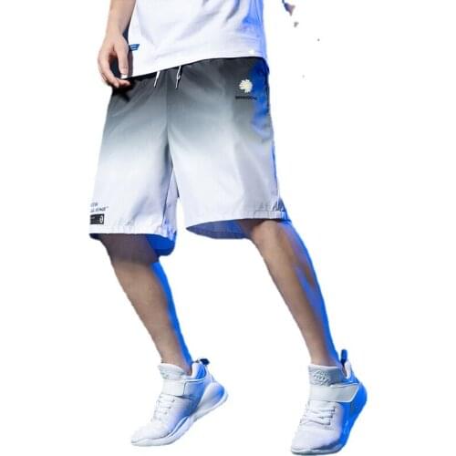 Summer 2021 Mens Shorts Casualwear Loose Trend INS Popular Logo 5 Division Sports Straight Leg Pants