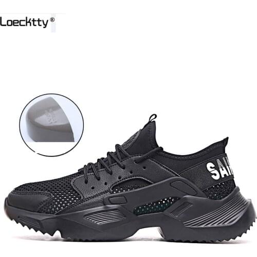 Loecktty Mens Breathable Sneakers
