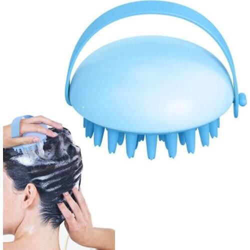 Head Massager Shampoo Brush, Outfit Upgrade Dry And Wet Hair Scalp Massage Brush, With Soft Silica Gel Brush,Massage Beauty Tool