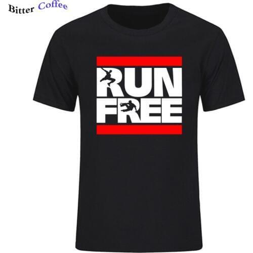 2019 Fashion Summer NEW Short Sleeves Cotton Men T-Shirt Parkour T-Shirt Print Brand Hip Hop Tee Shirts Free Shipping