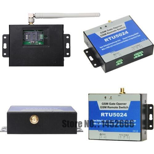 New version 200 users Quad-Band GSM gate controller smart Android gate opener for Swing gate, sliding door,garage door RTU5024