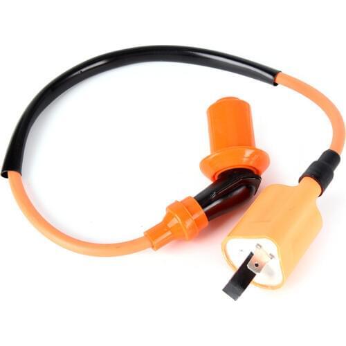 Orange Rubber Racing Ignition Coil for 125cc 150cc 200cc ATV Quad Dirt Pit Bike Scooter Buggy