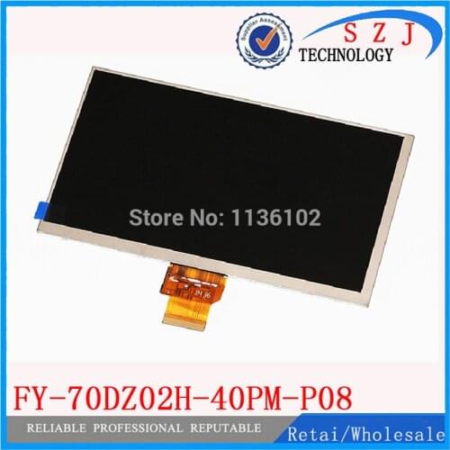 Original 7" inch FY-70DZ02H-40PM-P08 LCD Display Screen For Ampe G750 G705 Ampe A71 Tablet pc Replacements Free Shipping