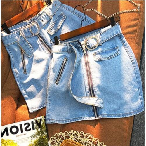 PAFUTIN Denim Skirts For Women