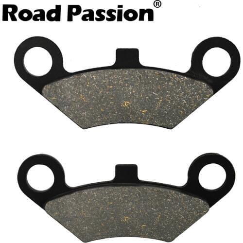 Road Passion Motorcycle Front & Rear Brake Pads For LINHAI ATV 310 4*2 320 420 4*4 CARRIER LOF For PEUGEOT METROPOLIS 400 RS