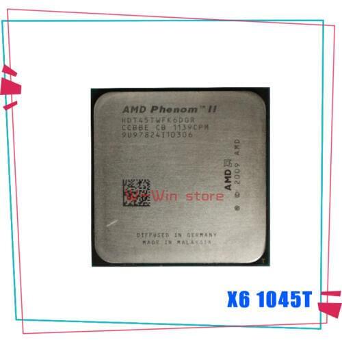 AMD Phenom II X6 1045T 1045 2.7 GHz six-core CPU Processor HDT45TWFK6DGR Socket AM3
