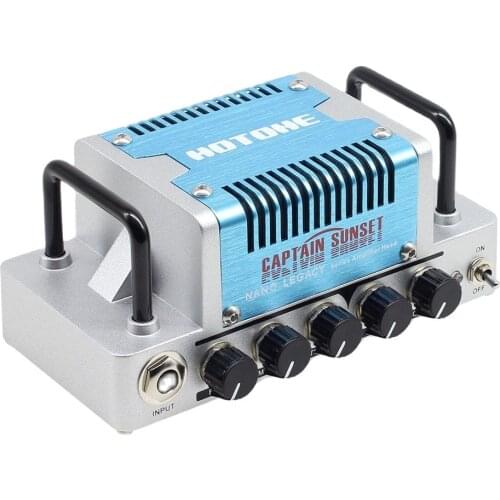 Hotone Captain Sunset High Gain Guitar Amp Head 5 Watts Class AB Amplifier with CAB SIM Phones/Line Output NLA-9