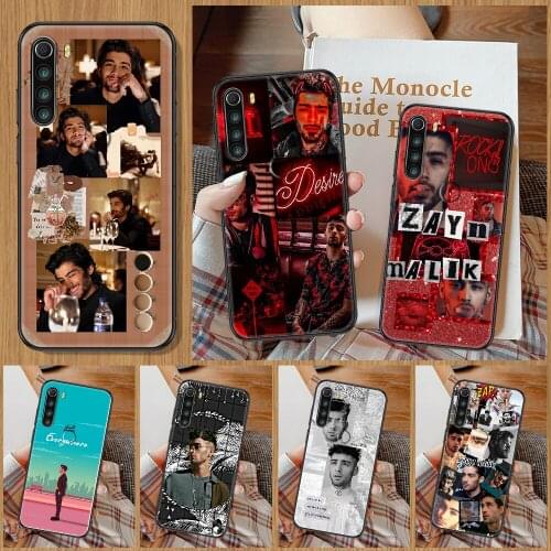 Zayn malik Phone Case For Xiaomi Redmi Note 7 8 9 10 7A 8T 9A 9T 9S 10S Pro black painting back art shell 3D waterproof tpu