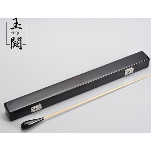 High-Quality Birch Baton Music Gifts Conductor dedicated (handmade box / Dispyyosspp Wooden handle + wooden stick)
