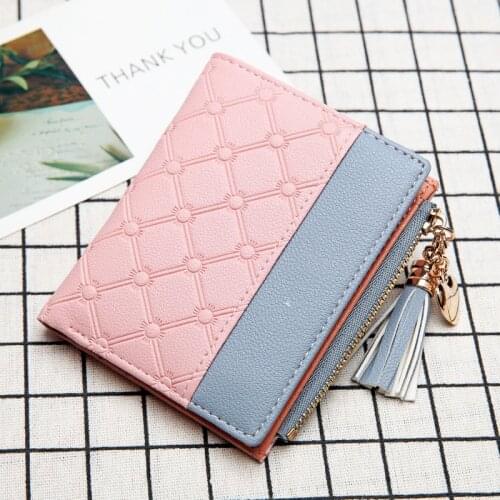 Tassel Wallet Female Coins Cute Wallet Women Small Leather Women Wallets Zipper Purses Wallet Female Purse Clutch