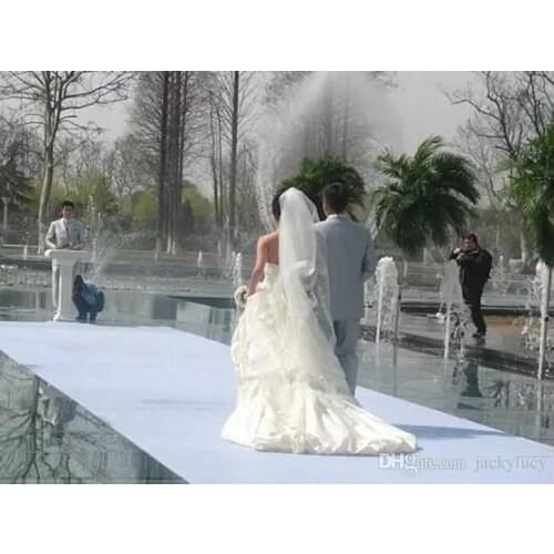 10 m/roll 1m 1.2m 1.5m Wide White Nonwoven Carpets Aisle Runner For Wedding Centerpieces Party Decorations Supplies Free Shippin