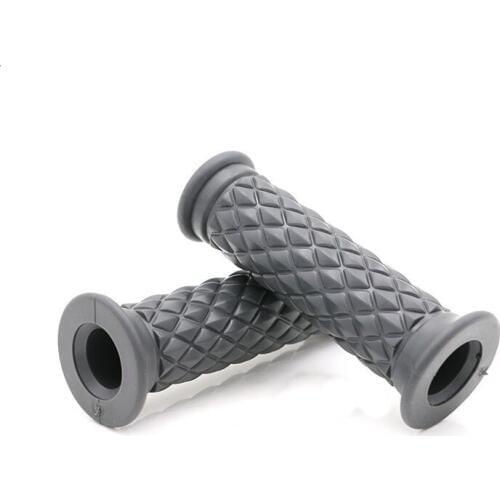 22MM Universal Vintage Motorcycle Grip Rubber Handlebar Retro Refit Motorbike Handlebear Steering Bar