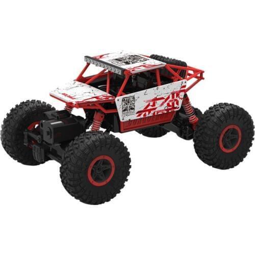 Car 2.4GHz Rock Crawler Rally Car 4WD Truck 1:18 Scale Off-road Race Vehicle Buggy Electronic Remote Control Model Toy