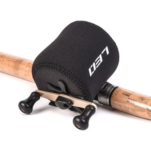 Elastic Lure Fishing Reel Bag Cover Nylon Protective Case Bag Drum Pack Drum Type Reel Protector