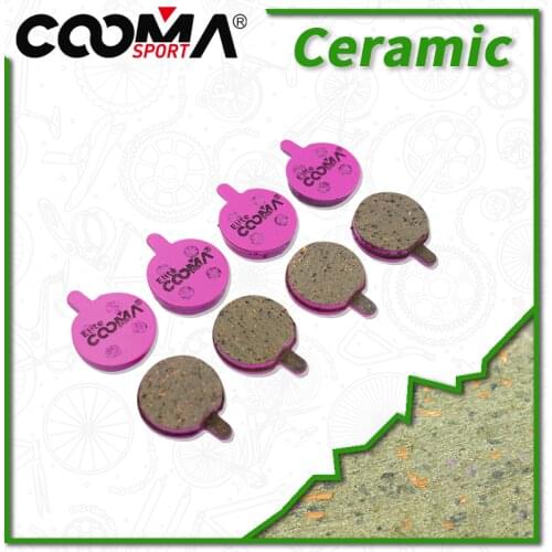 4 Pairs Ceramic Bicycle Disc Brake Pads for ZOOM DB280 DB550 DB450 DB350 ONE, Alhonga SNG