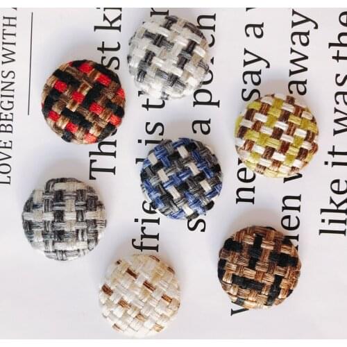 20 pieces / lot resinwoodRoundwhite kconnectors for jewelry making jewelry making supplies Other