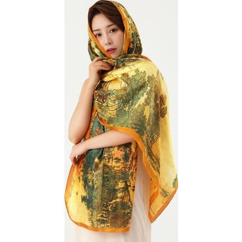 Fall/Spring New Scarf Shawls New Silk Horse print scarf Ladies scarf scarves fall and accessories