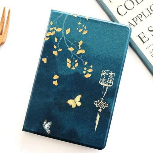 Autumn Ginkgo Leaves Case for IPad Pro 2020 11 with Pen Slot Feihe Ancient City Cover for IPad Pro 2018 11 Case 11 Inch