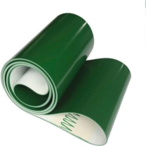 Perimeter:2520x55x2mm PVC Green Transmission Conveyor Belt Industrial Belt
