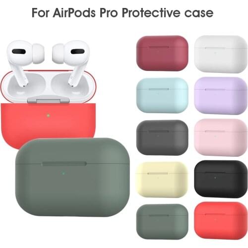 Silicone Case For Airpods Pro Case Wireless Bluetooth For Apple Airpods Pro Case Cover Earphone Case For Air Pods Pro 3 Fundas