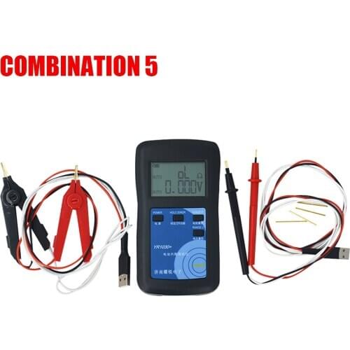 New 0~28V YR1030 Lithium Battery Internal Resistance Test Instrument Nickel Nickle Hydride Button Battery Tester Combination 5