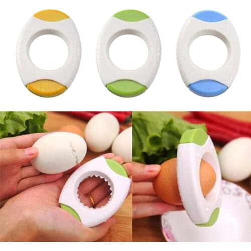 67JB Eggshell Topper Cutter Boiled Eggs Opener Eggs Shell Separator Eggs Cup Tools