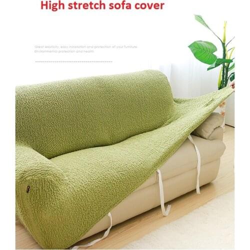 Four Seasons Elastic Fabric All - Inclusive Multi - Functional Non - Slip Dust Cover Elastic Sofa Cover For 2 Seat