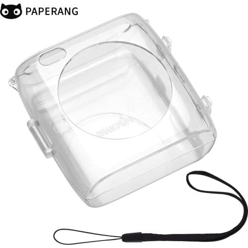 Protective Case P2/P2S Pocket Thermal Printer Anti-Dust Transparent Plastic Cover Anti-Shock Anti-Scratch for Mobile Printer