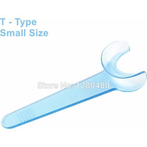 10Pcs Dental Equipments T Type Intraoral Cheek Lip Retractor Teeth Whitening Mouth Opener Small Size Dentist Materials