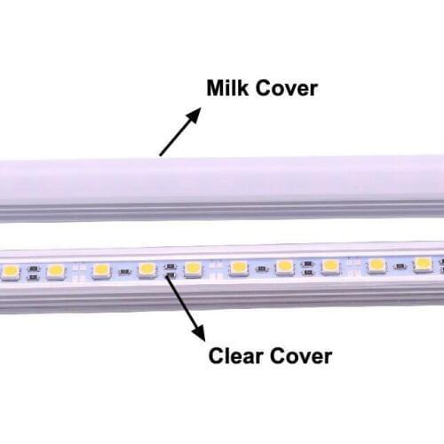 DC 12 Volts 0.5m 5050 SMD LED Rigid Strip Light Bar 12V 36LEDs Cabinet Showcase Decoration Lighting with Aluminum Alloy Shell