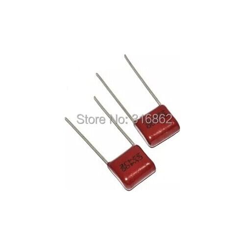 Free shipping 50pcs/lot CBB capacito-r 400V 224J 220NF 400V 0.22UF pitch 10MM Polypropylene Film Capacitor-s