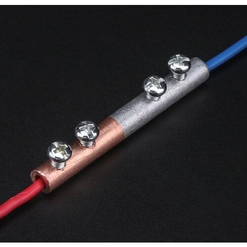GTL-16 quick cable connector tubular Copper Aluminum electrical wire Bimetallic Splice Sleeve Lug Ferrule crimp terminals block