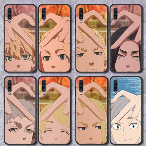Phone Case for Samsung Galaxy A51 A72 A70 A50 A40 A20s A30 A10s A20e A10 A02s A01 Back Cover Tokyo Revengers Manjiro Sano Anime
