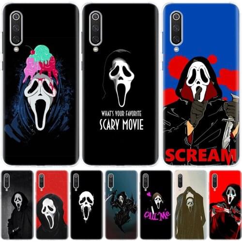 Ghostface Scream Phone Case for Xiaomi Redmi Note 10 9 9S 8T 8 7 8A 7 7A 6 6A 9A 9C S2 K20 K30 Pro Fashion Cover Coque