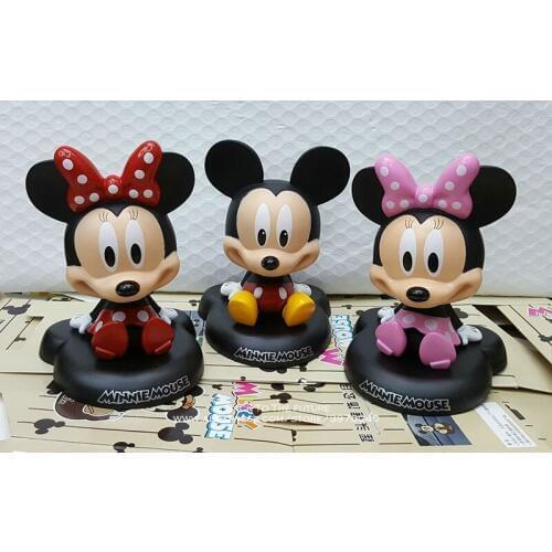 Disney Mickey Mouse Minnie 3 style 10cm Action Figure Posture Anime Decoration Collection Figurine Toy model for children gift