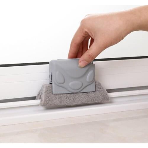 Window Sill Groove Cleaning Tool Window Groove Cleaning Small Brush Household Cleaning Gap Corner Cleaning Rag
