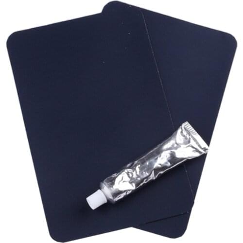 Essentials Inflatable Boat Repair Kit 2 Patches Tube Glue Water Sports