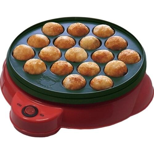 Household Maruko Machine Octopus Ball Machine Small Meat Ball Machine with 18 Holes Octopus Balls Baking Machine 220v 650w 1pc