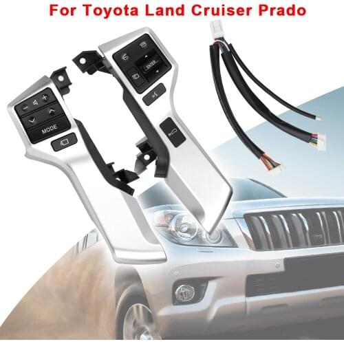 Multifunction Button 8425060180 8425060140 Steering Wheel Control Switch For Toyota Land Cruiser Prado Car Accessories