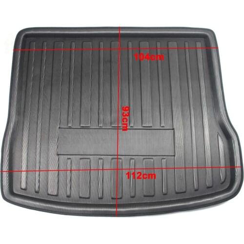Rear Trunk Cover Matt For AUDI Q5 SQ5 2008 2009 2010 2011 2012 2013 2014 - 2017 Cargo Liner Boot Tray Floor Carpet Mat Kick Pad