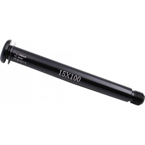 Front Hub Tube Shaft Fork Thru Axle Lever 3.9 X 0.6'' For MTB Road