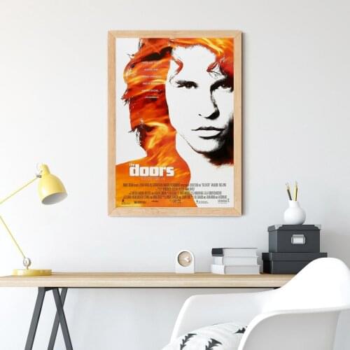 The Doors - Music 90s Movie Poster Canvas Art Print Wall Painting Home Decoration (No Frame)