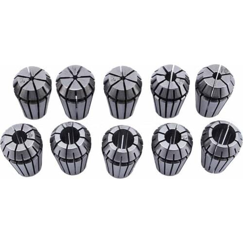 Promotion! 10Pcs/Set Ultra Precision ER16 1-10MM Spring Collet Set For CNC Milling Lathe Tool Engraving Machine