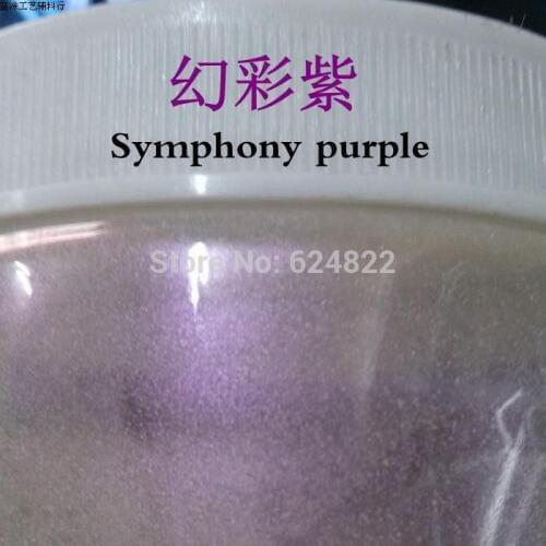 100g purple symphony pearl powder for DIY nail art,flash eyeshadow powder,soap dye mica/pearl powder,car paint powder