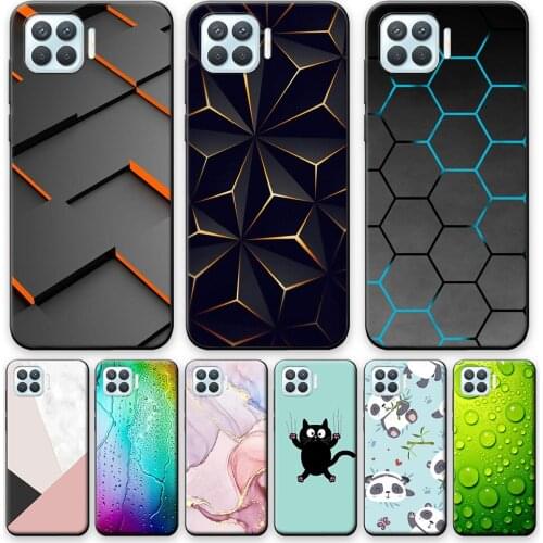 Reno4 Z 5G Case Silicone TPU Phone Case For OPPO Reno 4Z 4F 4Lite Slim Bumper Reno4 F Fashion Soft Back Cover on Reno4 Lite Case