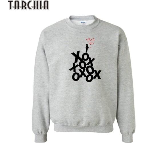 TARCHIA Printed Hoodies Sweatshirt Men 2021 Hip Hop Fashion Harajuku Mens Casual Classic Long Sleeve Fashion Hoodies Tops